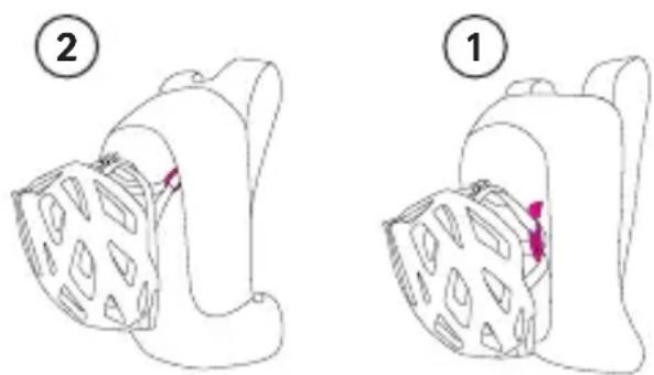Vaude Uphill 16 LW - HELMHALTERUNGEN - 2