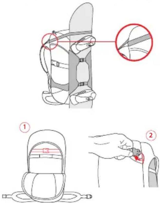 Vaude Trail Spacer 8 - WINTERSPECIALS - SCHNEESCHUHHALTERUNG - 1