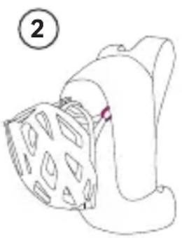 Vaude Moab Pro 22 L - SUPPORTI PER CASCO - 3
