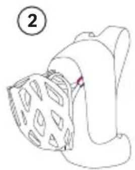 Vaude Hyper 14+3 - HELMET CARRIERS - 3