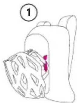 Vaude Clubride II - HELMET CARRIERS - 4