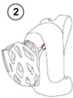 Vaude Bracket Xalps 28 - HELMET CARRIERS - 3