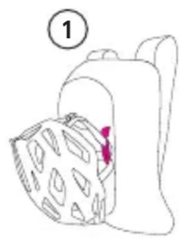 Vaude Omnis Bike 26 - HELMHALTERUNGEN - 3
