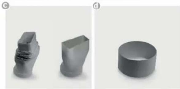 BAUKNECHT CTDI K 940C NE - Exhaust air duct components (optional): - 3