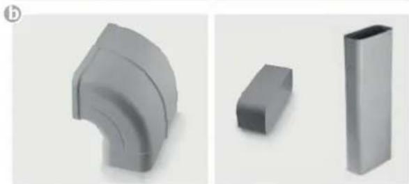 BAUKNECHT CTDI K 940C NE - Exhaust air duct components (optional): - 2