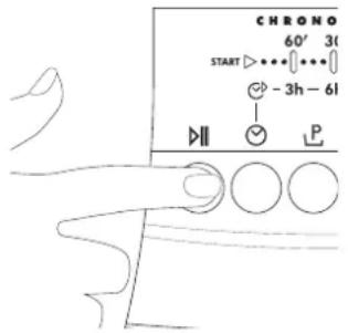 HOOVER HNF 68785S - Iniciar o ciclo de lavagem - 1