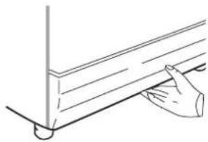HOOVER HNF 610785S - Limpar a porta de vidro - 2