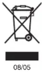 ECG ST 10630 SS - Liquidation des équipements electriques et electroniques usages (en vigueur dans les pays membres de l'Union europeenne et les autres pays européens disposant d'un système de tri des déchets) - 1