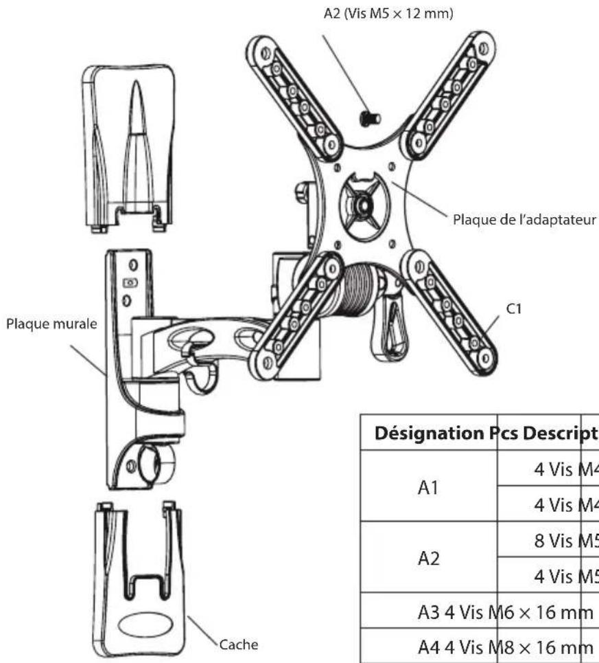ECG LD 1333 K - Kit de montage - 1
