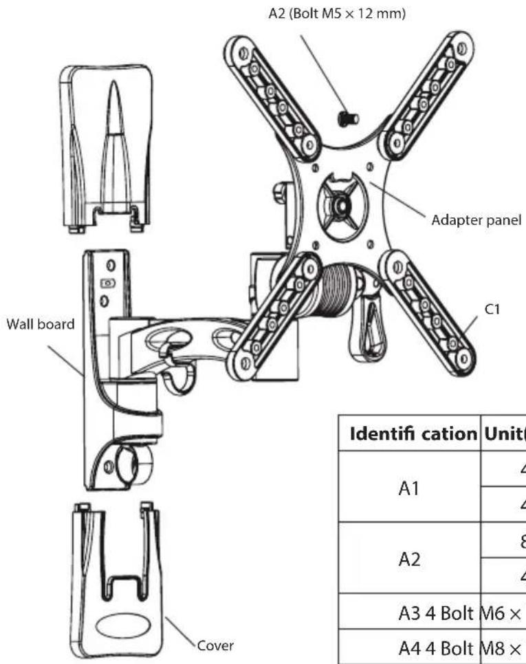 ECG LD 1333 K - Assembly set - 1