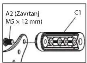 ECG LD 1333 K - - Spajanje table adaptera i TV uredaja - 4