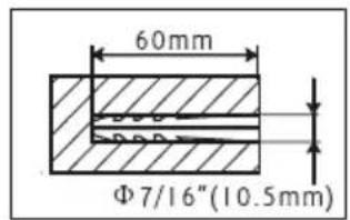 ECG LD 1333 K - 1B-Szerelés betonfalra - 2