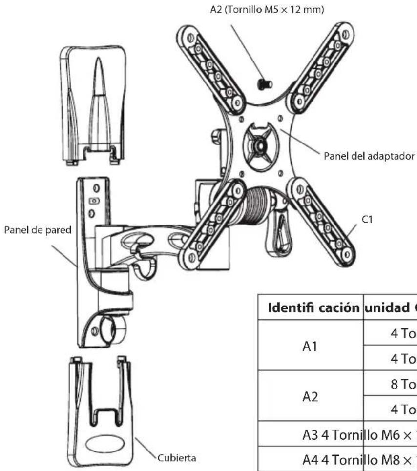 ECG LD 1333 K - Set de montaje - 1