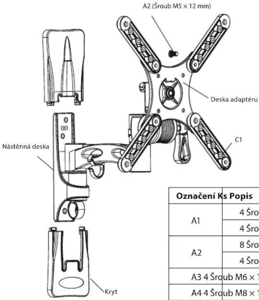 ECG LD 1333 K - Montázní sada - 1