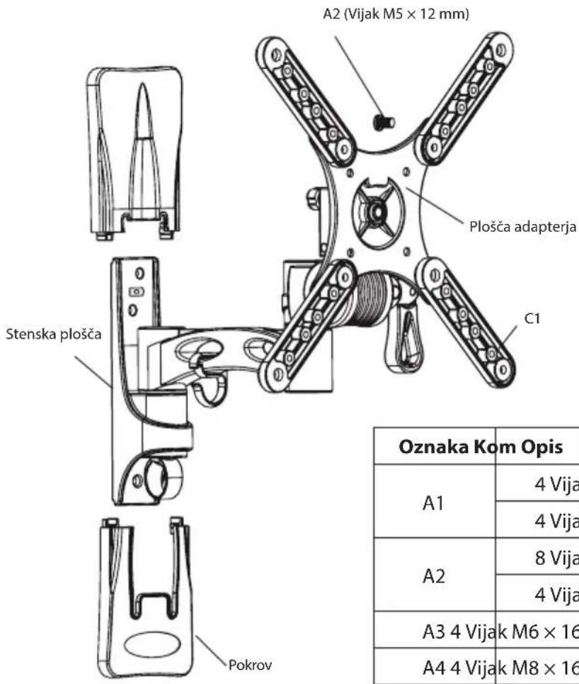 ECG LD 1333 K - Montažni komplet - 1