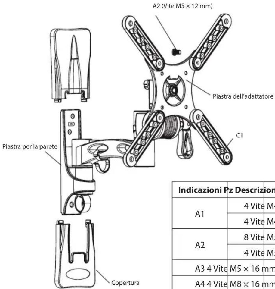 ECG LD 1333 K - Kit di montaggio - 1