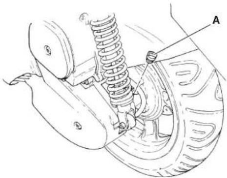 MALAGUTI Phantom Max 125 - Replace oil after the first 1,000 km and every 9,000 km - 3
