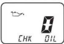 MALAGUTI Phantom Max 125 - ENGINE OIL CHECK AND CHANGE WARNING LIGHTS: - 2