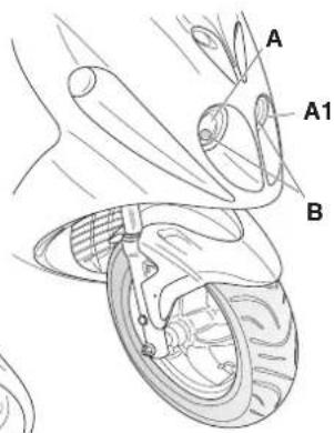 MALAGUTI Phantom Max 125 - FARO DELANTERO - 1