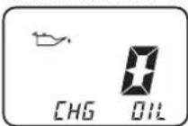 MALAGUTI Phantom Max 125 - ENGINE OIL CHECK AND CHANGE WARNING LIGHTS: - 1