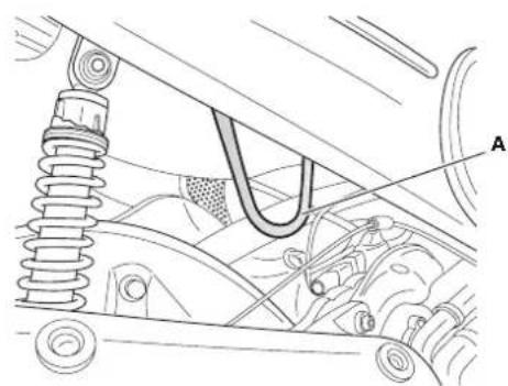 MALAGUTI Phantom Max 125 - ANTITHEFT HOOK - 4