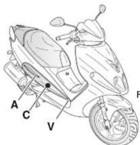 MALAGUTI Phantom Max 125 - ZÜNDKERZE - 2