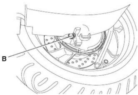 MALAGUTI Phantom Max 125 - BÉQUILLES - 2