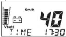 MALAGUTI Phantom Max 125 - 7) LIVELLO CARICA BATTERIA: - 1