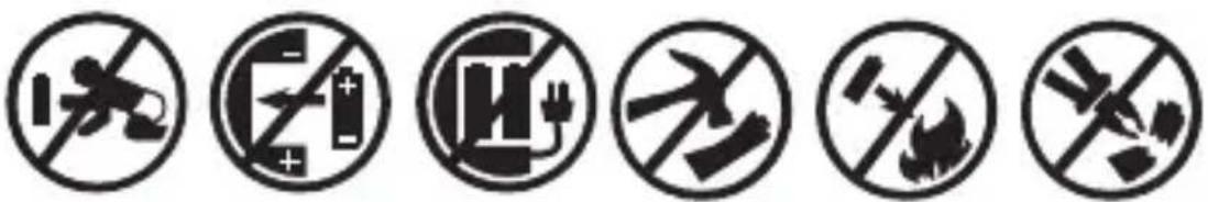 ADE WS 1700 - RISK of fire/burning and/or explosion - 1