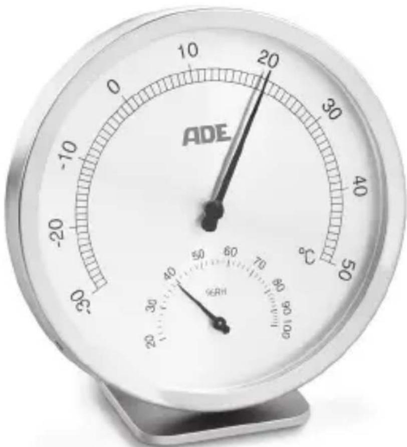 ADE WS 1813 - Analogges Thermo-/Hygrometer - 1