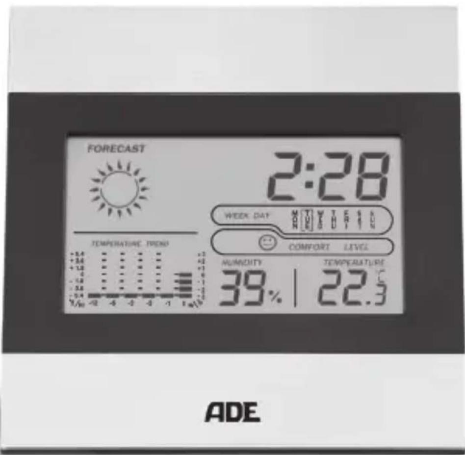 ADE WS 1815 - Digitale Wetterstation - 1