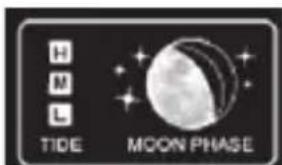 ADE WS 1600 - Lunar phase and tide indicator - 1