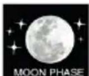 ADE WS 1600 - Lunar phase and tide indicator - 8