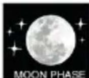 ADE WS 1600 - Mondphasen- und Gezeitenanzeige - 8