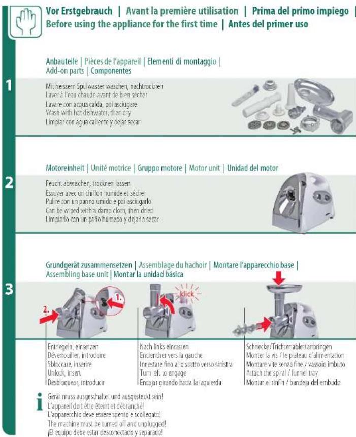 TRISA Power Grinder - Reinigung | Nettoyage | Pulizia | Cleaning | Limpieza - 7