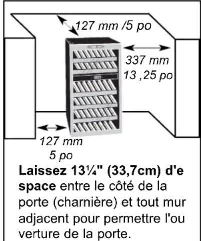 DANBY DWC114BLSDD - EMPLACEMENT - 1