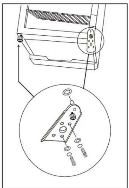 DANBY DWC106A1BPDD - DOOR REVERSAL INSTRUCTIONS - 2