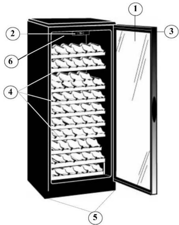 DANBY DWC106A1BPDD - FEATURES OF YOUR WINE COOLER - 1
