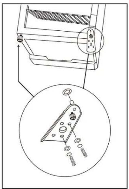 DANBY DWC106A1BPDD - Renversement de la porte - 2