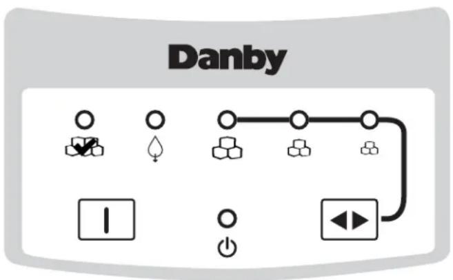 DANBY DIM2500SSDB - CONTROL PANEL - 1