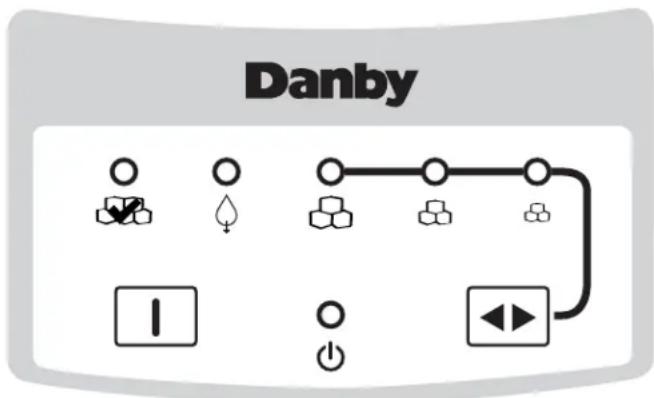 DANBY DIM2500SSDB - PANNEAU DE COMMANDES - 1