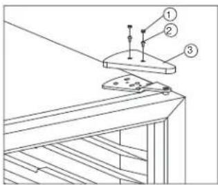 DANBY DWC040A3BSSDD - INSTRUCCIONES DE REVERSIÓN DE PUERTA - 1