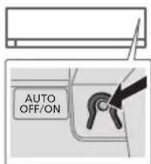 PANASONIC CSE15QKEW - Auto OFF/ON button - 1
