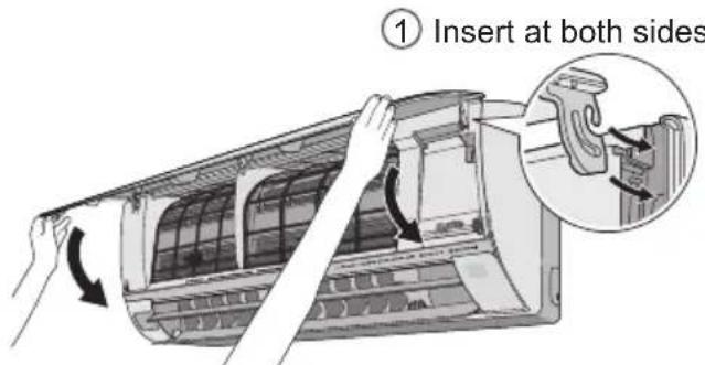 PANASONIC CSE15QKEW - Close it securely - 1