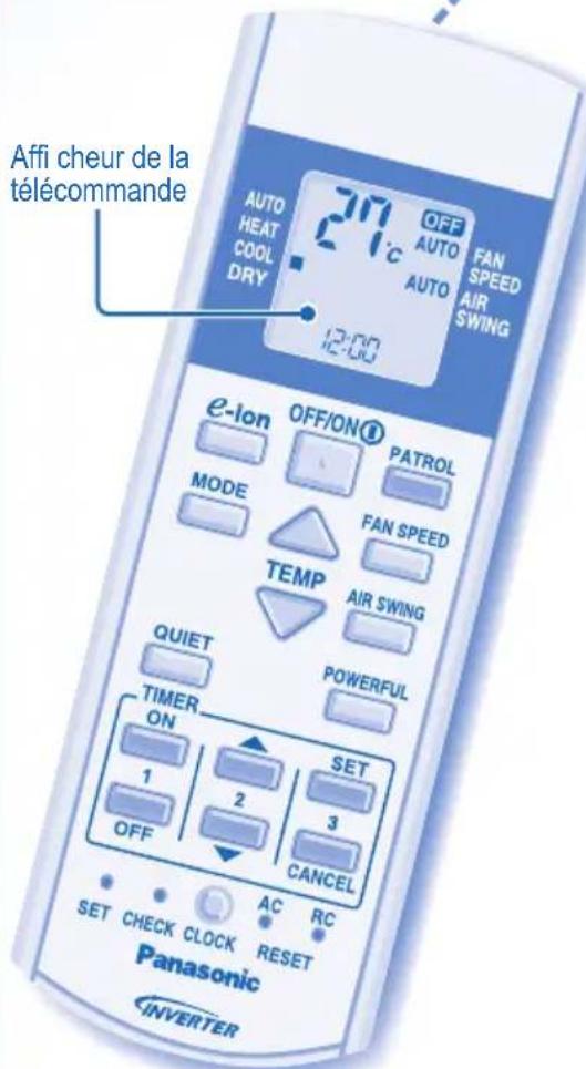 PANASONIC CSE7HKEW3 - SYSTÈME DE PURIFICATION D'AIR e-ion - 3