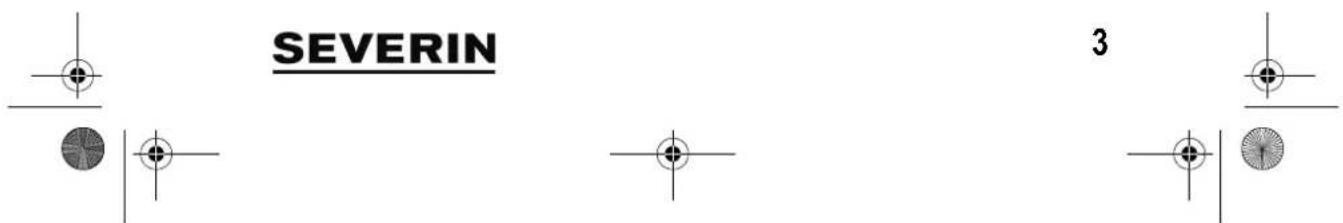 SEVERIN BC 7044 - Bebilderner Quick Start Guide liegt bei - 1