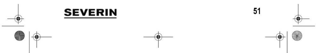 SEVERIN BC 7044 - Snabbstartsguide med Bilder bifogas - 1