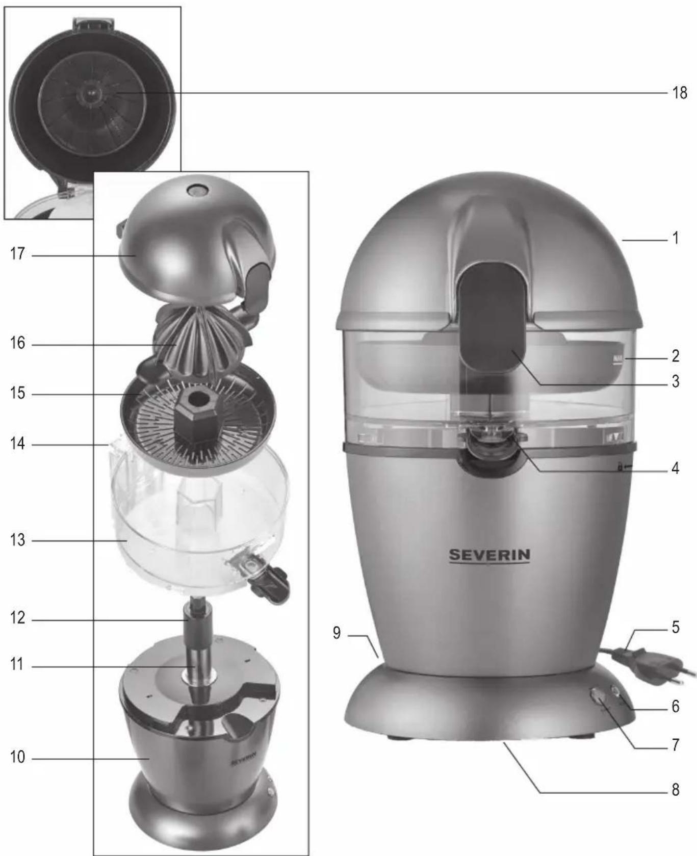 SEVERIN CP 3537 - Ihre - 1