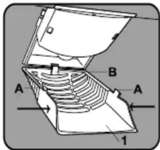 SEVERIN KS 9871 - Auswechseln der Kühlaumbeleuchting - 1