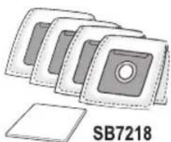 SEVERIN BC 7048 - Changement du sac - 2